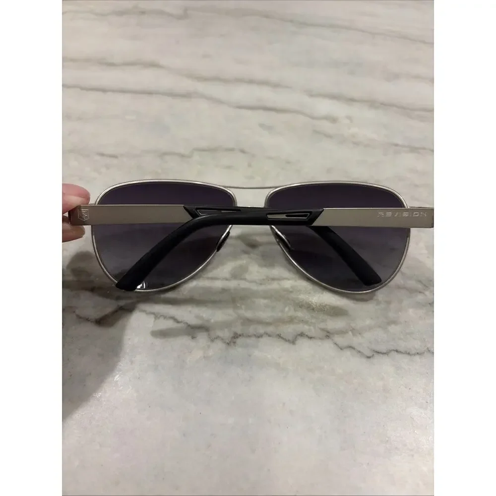 Revision RARE Alphawing Aviator Sunglasses Mens Aviator Style + Case